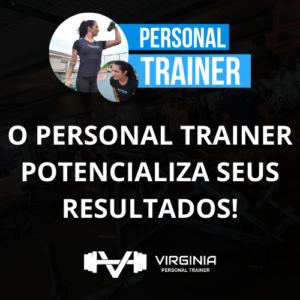 Imagem destacando como um personal trainer pode potencializar resultados nos treinos, com orientação personalizada e motivação.