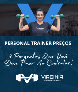 Imagem com 9 perguntas essenciais sobre personal trainer preços, ajudando a entender custos e benefícios.!