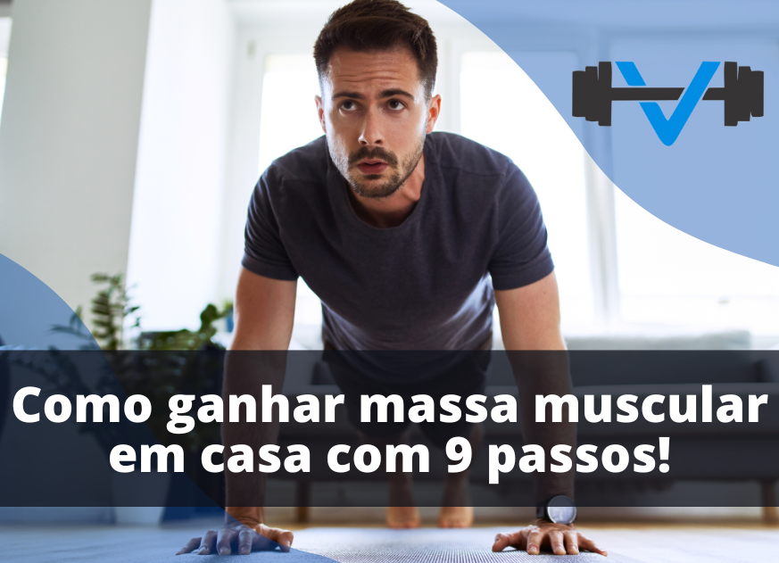 Como Ganhar Massa Muscular nos Braços em Casa!