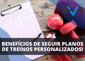 Imagem ilustrando 9 benefícios de seguir planos de treinos personalizados para atingir metas fitness com mais eficiência.