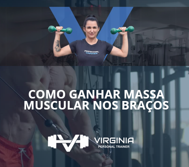 Como ganhar massa muscular nos braços com exercícios específicos e treinos personalizados para bíceps, tríceps e antebraços.