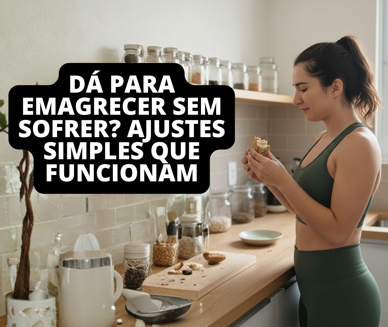 Leia mais sobre o artigo Dá para emagrecer sem sofrer? Ajustes simples que funcionam